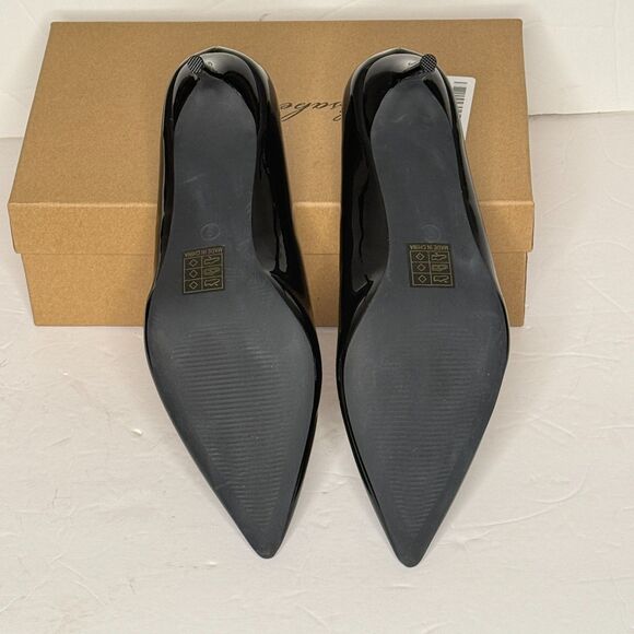 Elisabet Tang 3 in Classic Pointy Pull on Stiletto Closed Toe Dress Heels Sz 6.5 - Picture 8 of 9